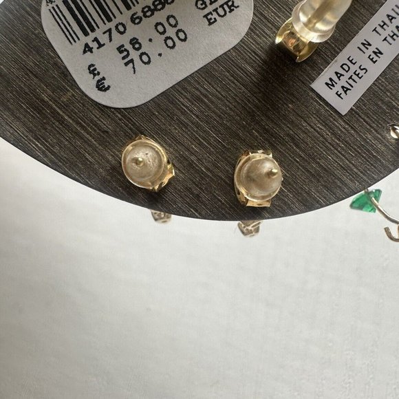 Anthropologie Birthstone Earrings Multi Pack May Green Zodiac Set BNWT - Picture 4 of 6